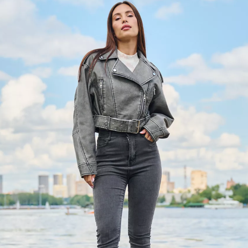 Veste automne femme vintage -Rosa