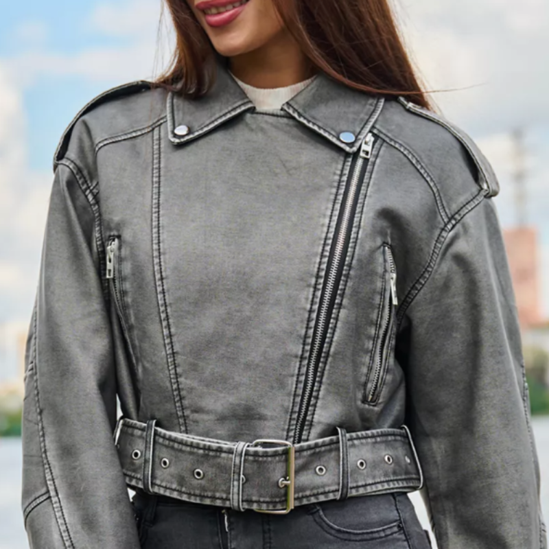 Veste automne femme vintage -Rosa