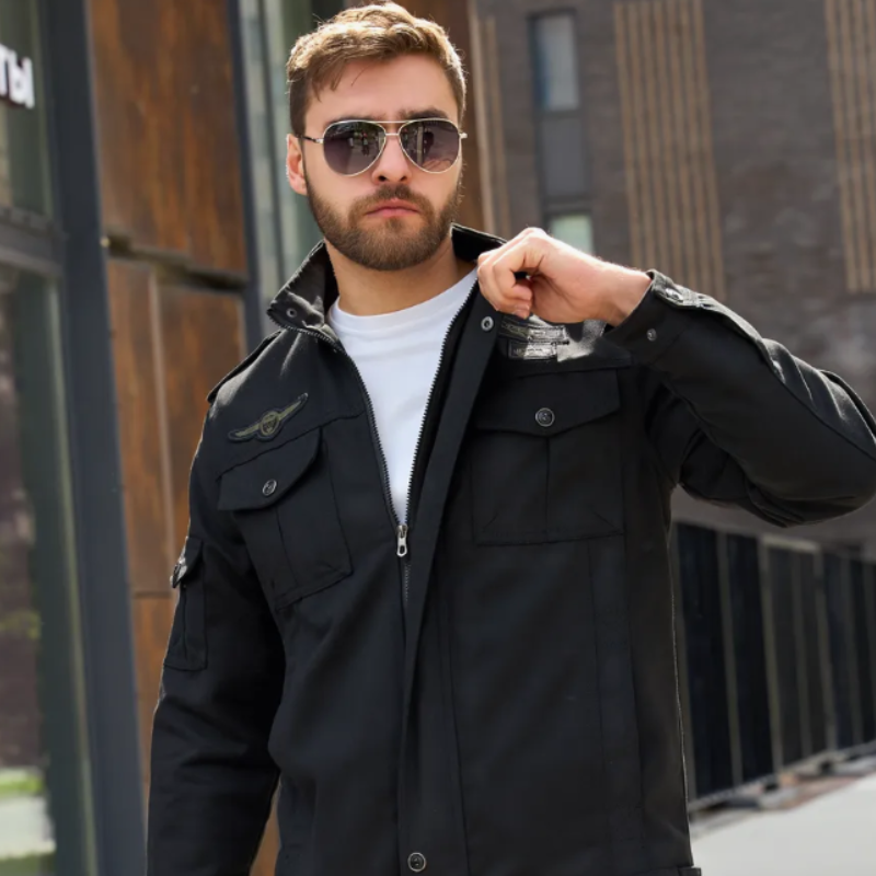 veste automne homme respirante pilote-Jacque