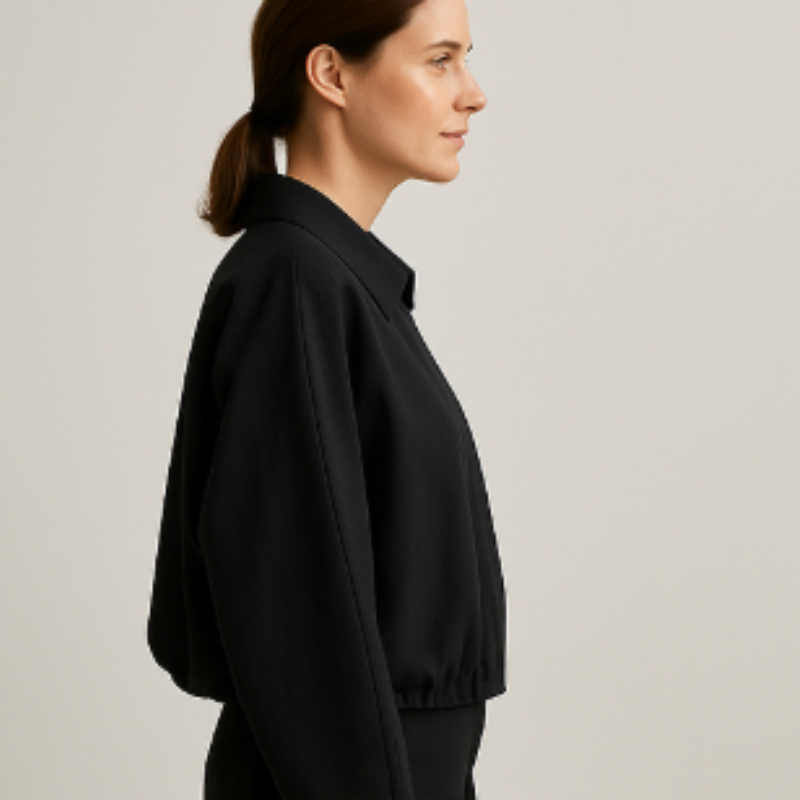 Veste automne femme daim tendance-Silvia