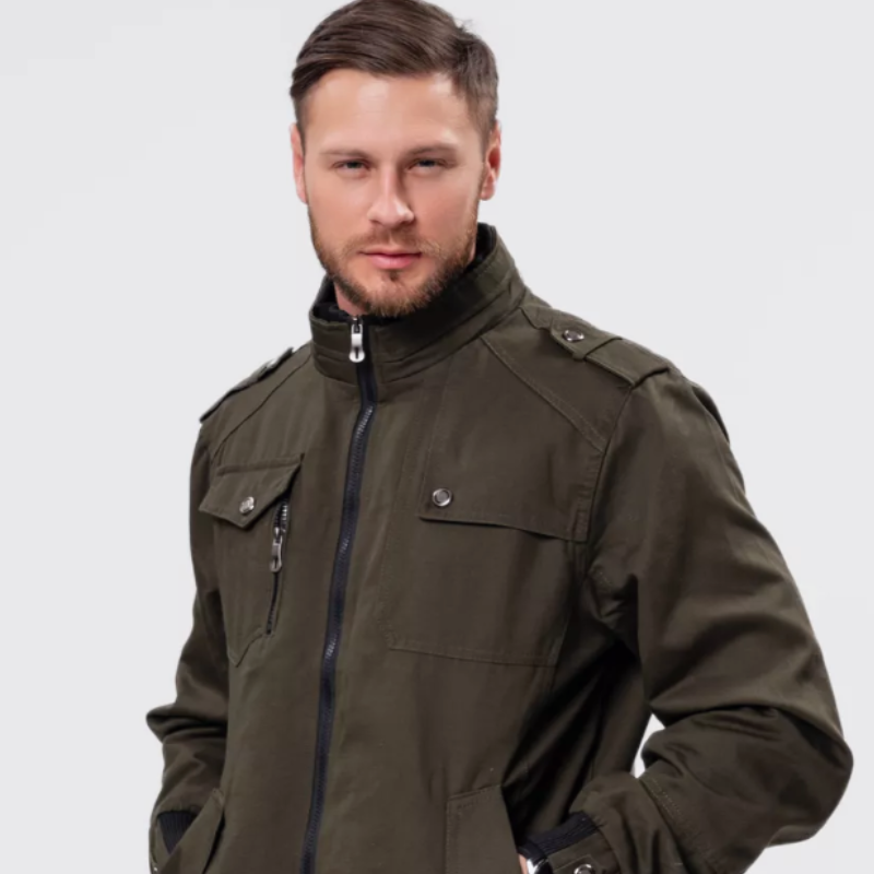 Veste automne homme style casual militaire-Miguel