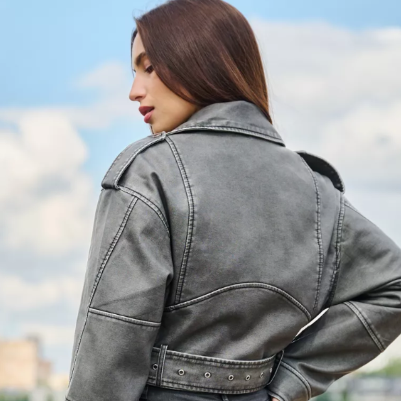 Veste automne femme vintage -Rosa