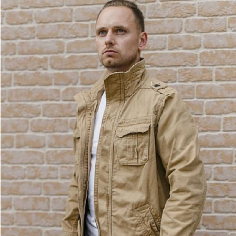 veste automne dénim cargo-Gilbert