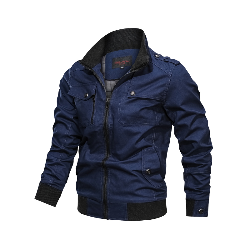 Veste automne homme style casual militaire-Miguel