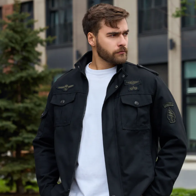 veste automne homme respirante pilote-Jacque
