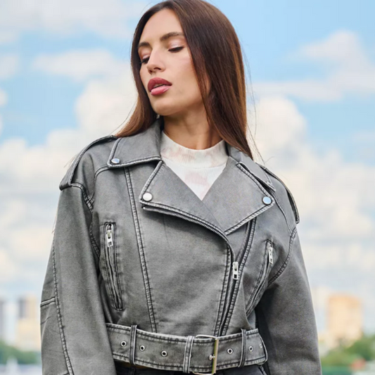 Veste automne femme vintage -Rosa