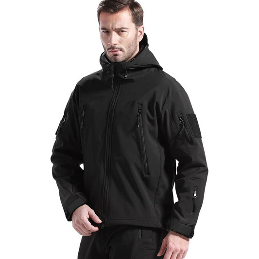 veste automne homme militaire imperméable-Luc
