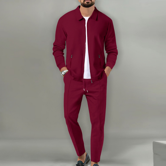 veste automne homme ensemble streetwear-Alex