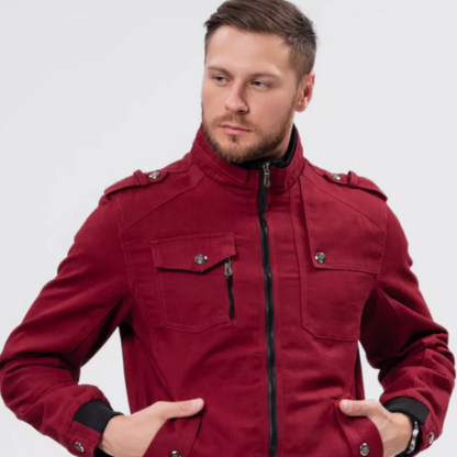 Veste automne homme style casual militaire-Miguel