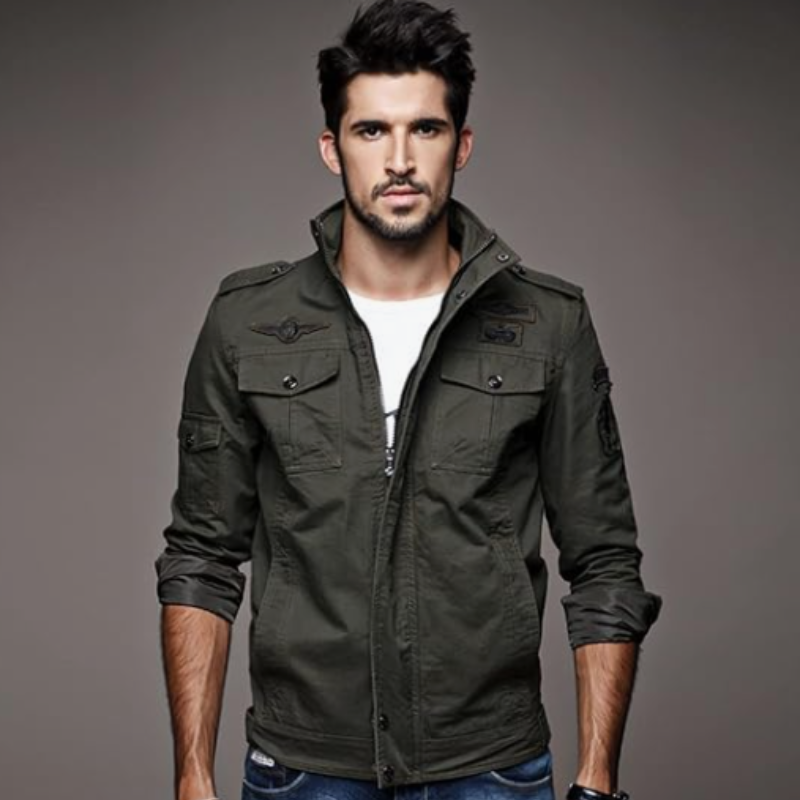 veste automne homme respirante pilote-Jacque