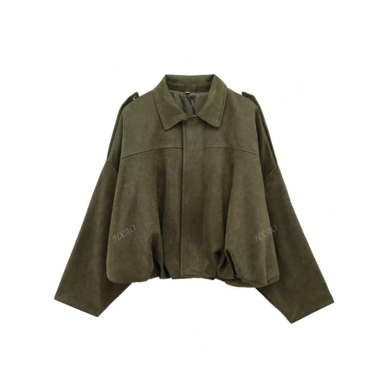 Veste automne femme daim urbaine-Laura