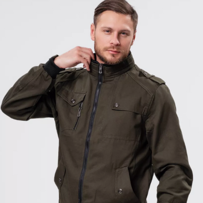 Veste automne homme style casual militaire-Miguel
