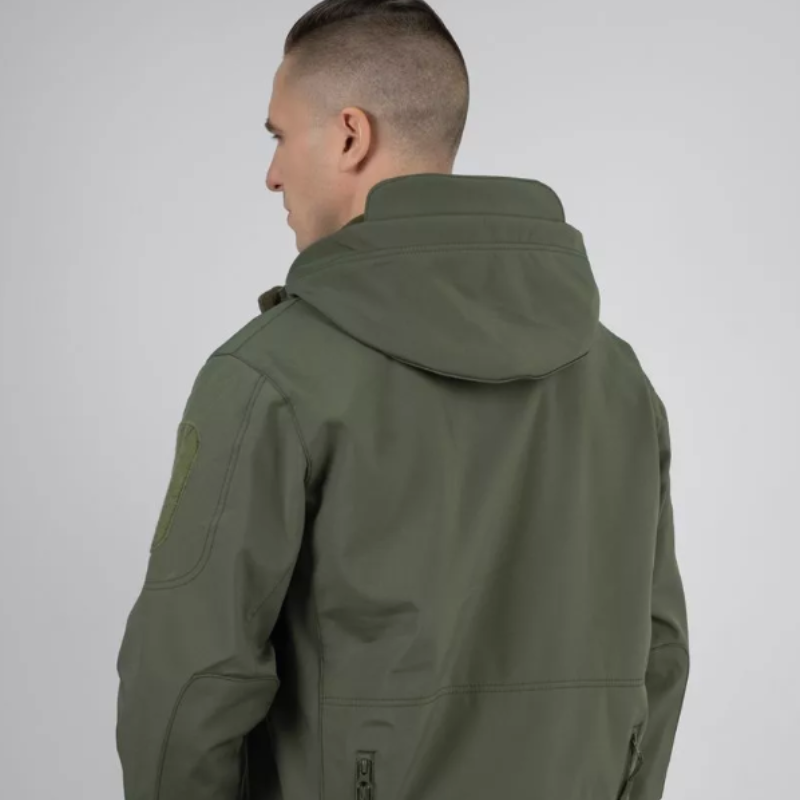 veste automne homme militaire imperméable-Luc