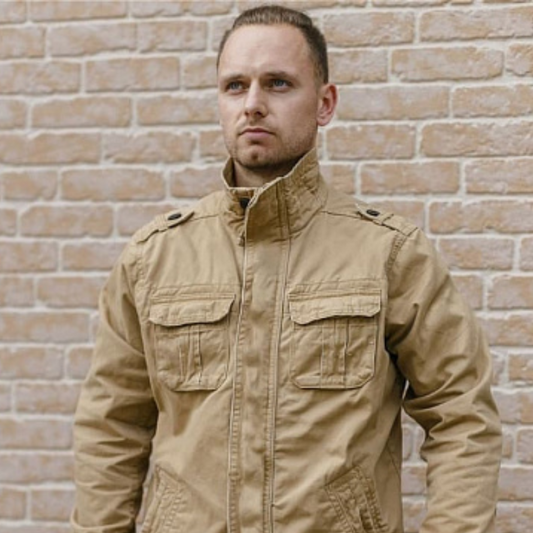 veste automne dénim cargo-Gilbert