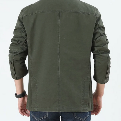 Veste automne homme style blazer coton léger -Théo