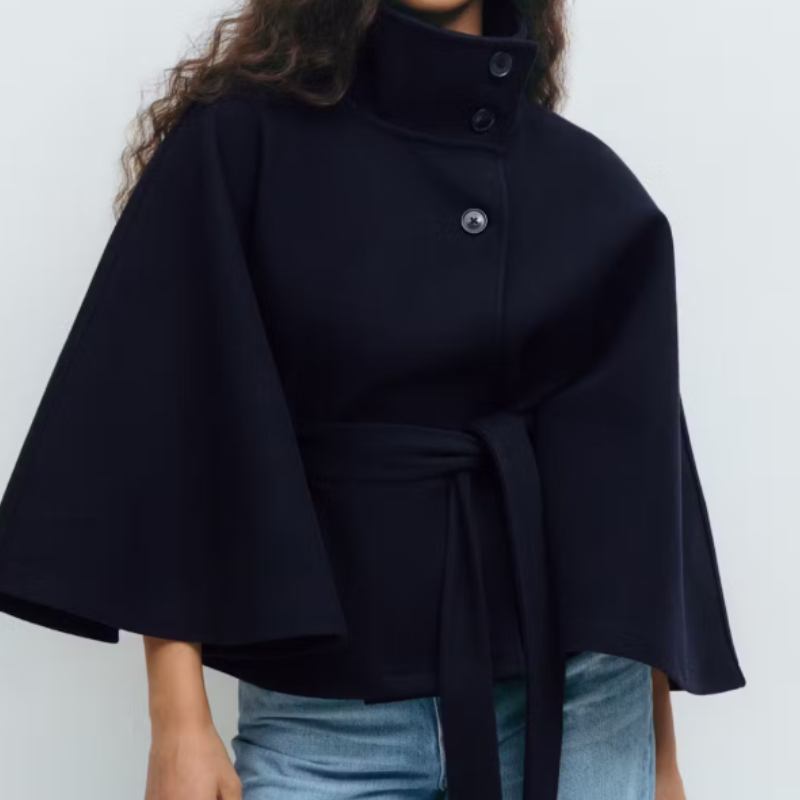 Veste automne femme courte décontractée-Béatriz