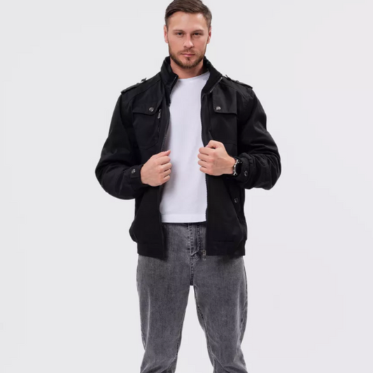 Veste automne homme style casual militaire-Miguel