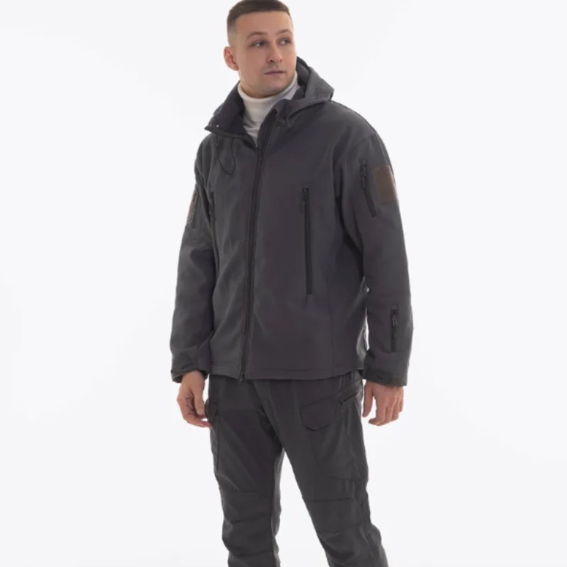 veste automne homme militaire imperméable-Luc