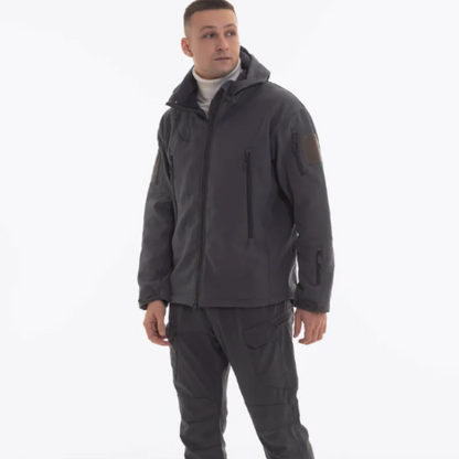 veste automne homme militaire imperméable-Luc