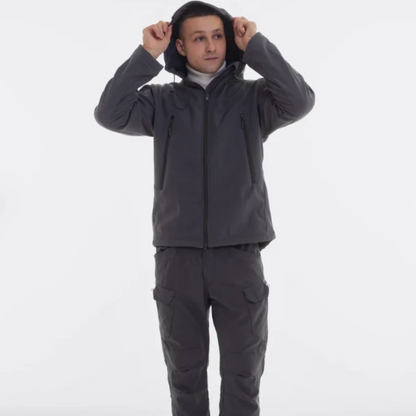 veste automne homme militaire imperméable-Luc