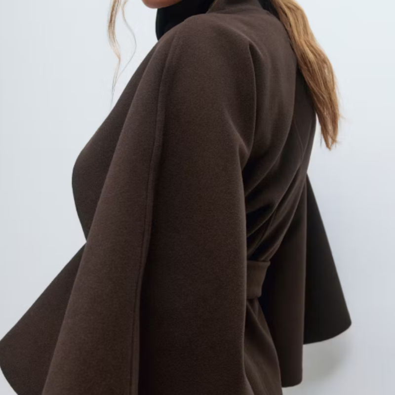Veste automne femme courte décontractée-Béatriz