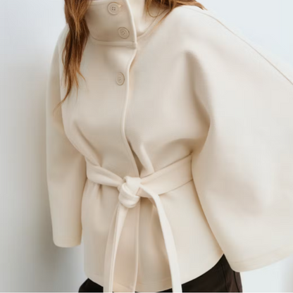 Veste automne femme courte décontractée-Béatriz