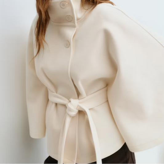 Veste automne femme courte décontractée-Béatriz