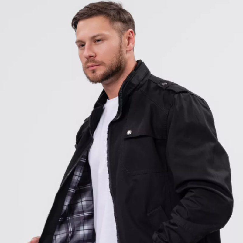 Veste automne homme style casual militaire-Miguel