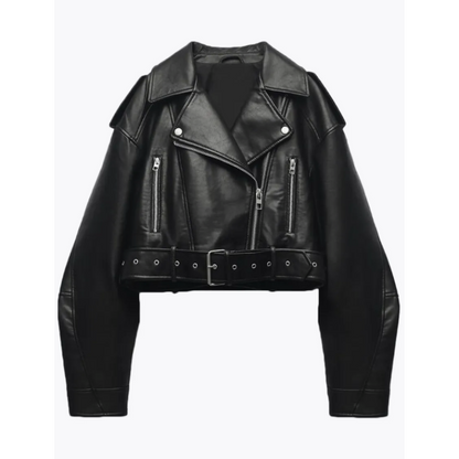 Veste automne femme similicuir - Vera