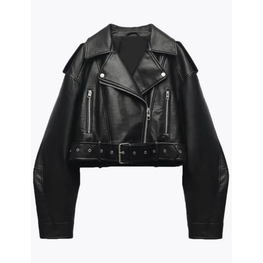 Veste automne femme similicuir - Vera