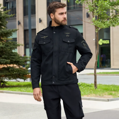 veste automne homme respirante pilote-Jacque