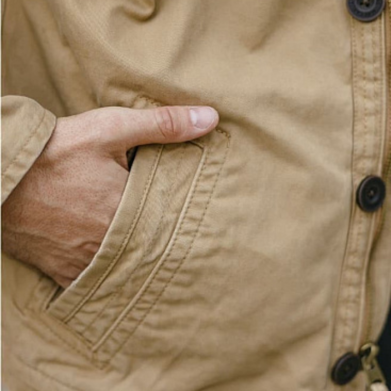 veste automne dénim cargo-Gilbert