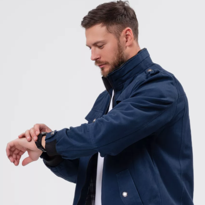Veste automne homme style casual militaire-Miguel