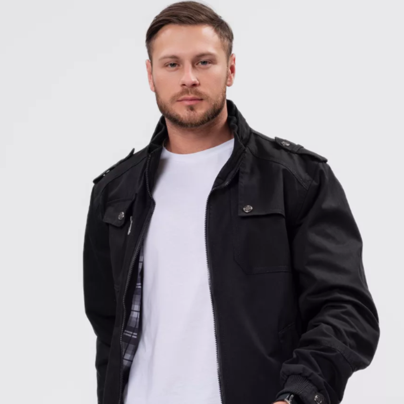 Veste automne homme style casual militaire-Miguel