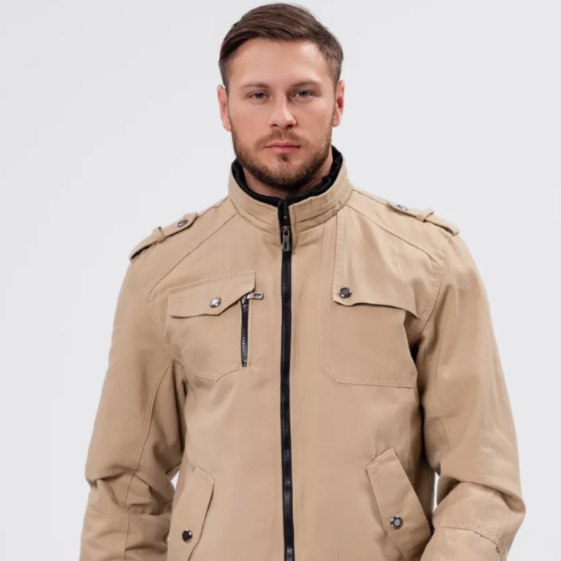 Veste automne homme style casual militaire-Miguel