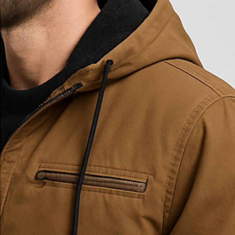 veste automne homme doublure capuche -Loris