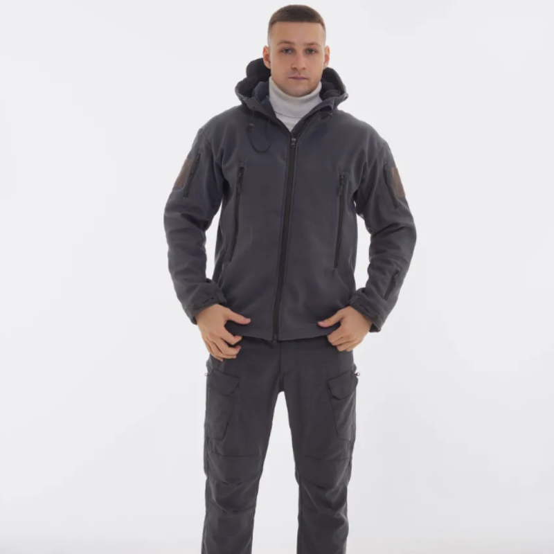 veste automne homme militaire imperméable-Luc