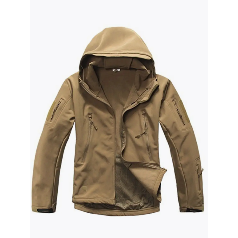 veste automne homme militaire imperméable-Luc