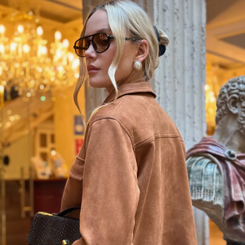 Veste automne femme tendance européen-Marie