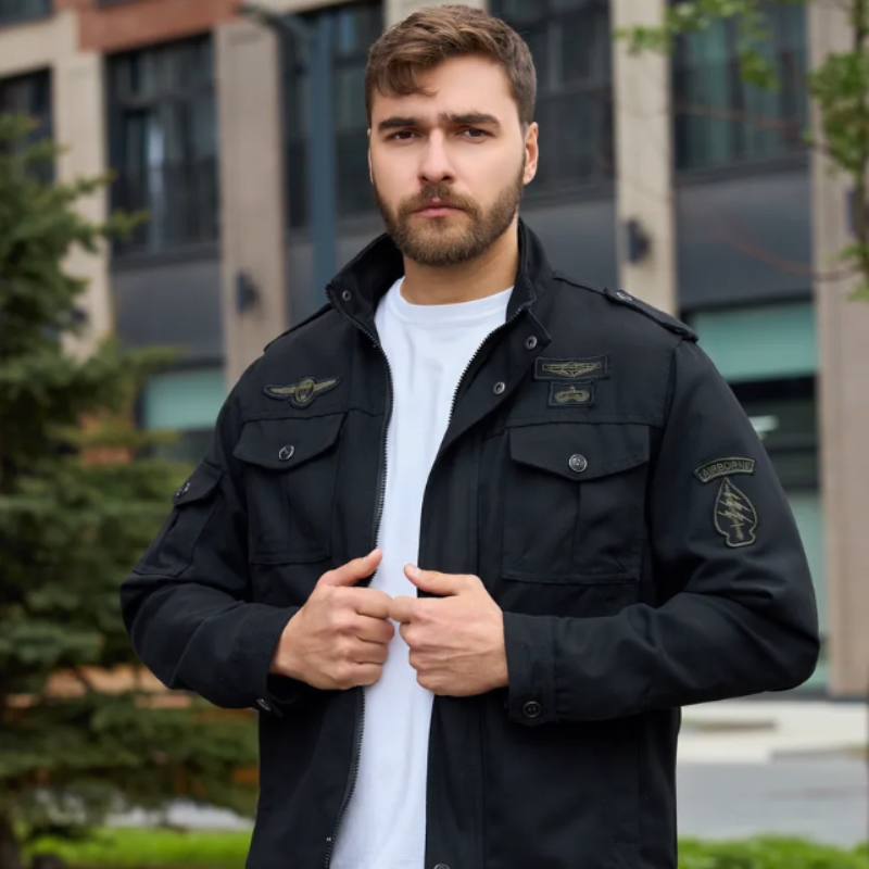 veste automne homme respirante pilote-Jacque